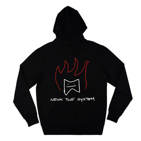 NEUK THE SYSTEM - HOODIE - BACK